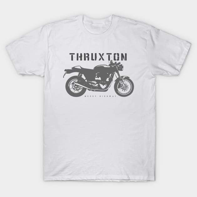 MessyHighway Triumph Thruxton 19 STS Women s T Shirt